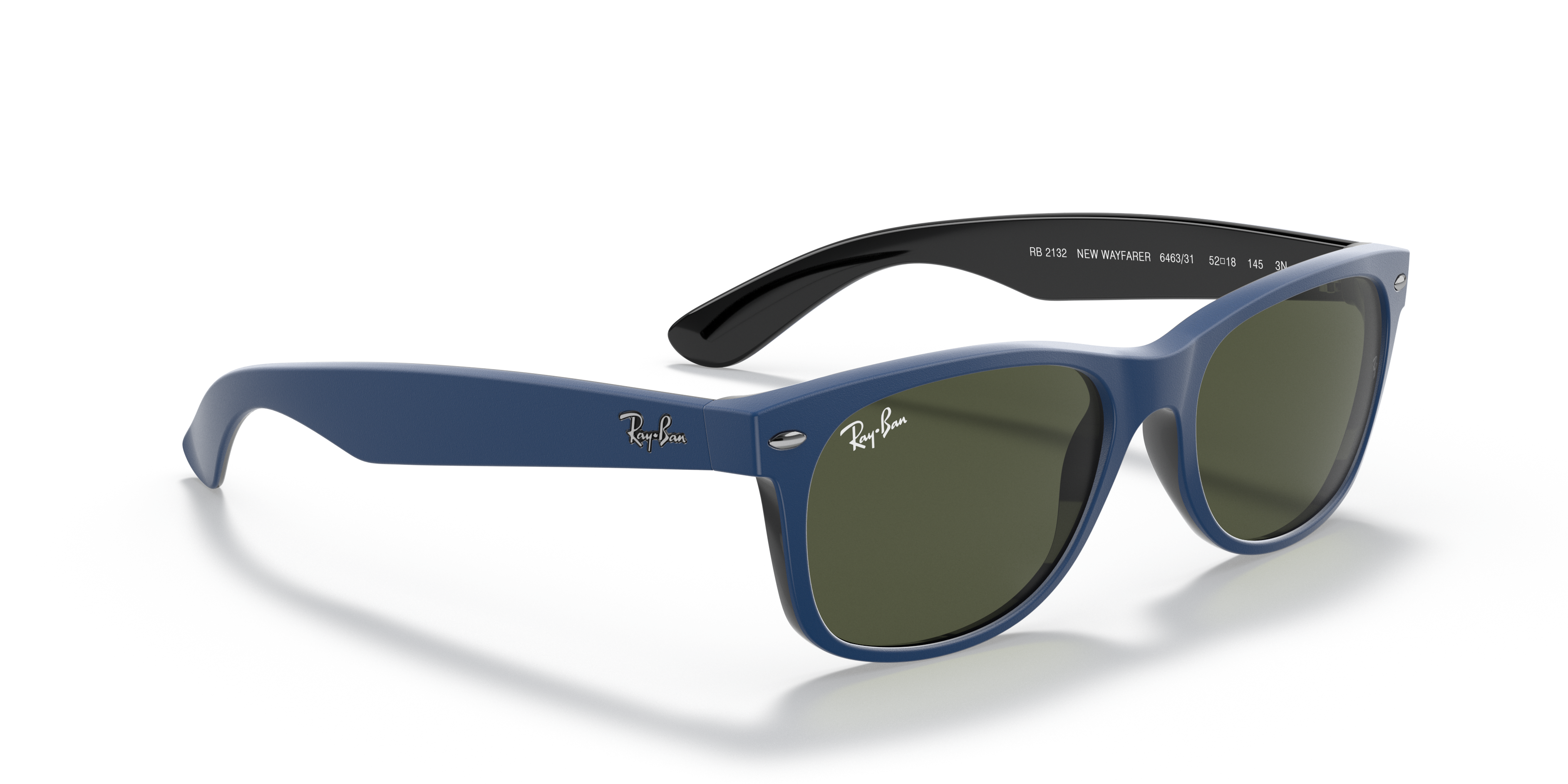 ray ban new wayfarer blue rubber