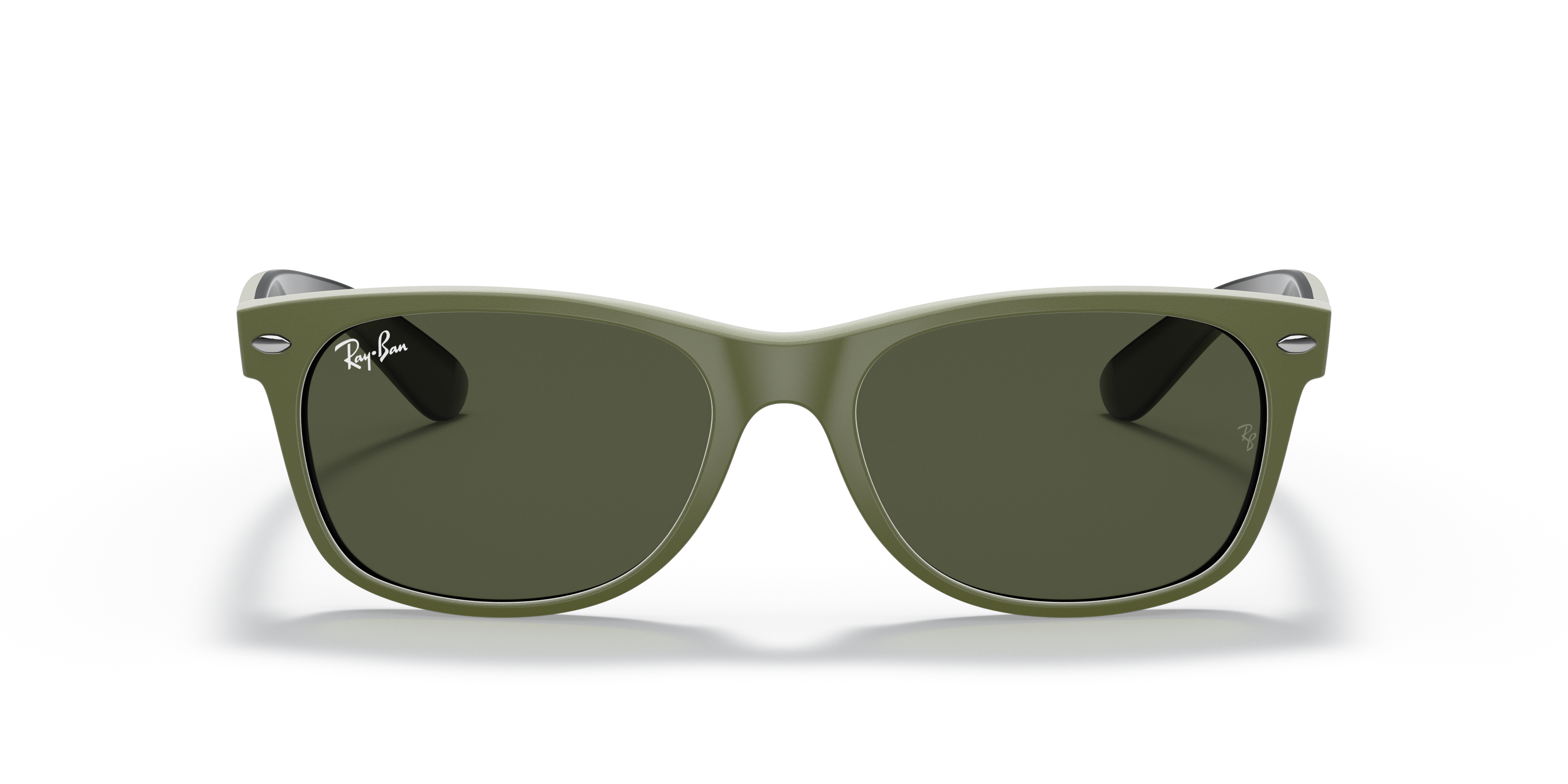 matte green ray ban wayfarer