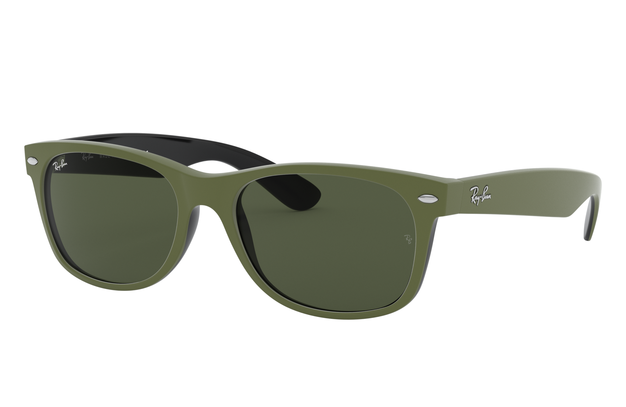 army green ray bans