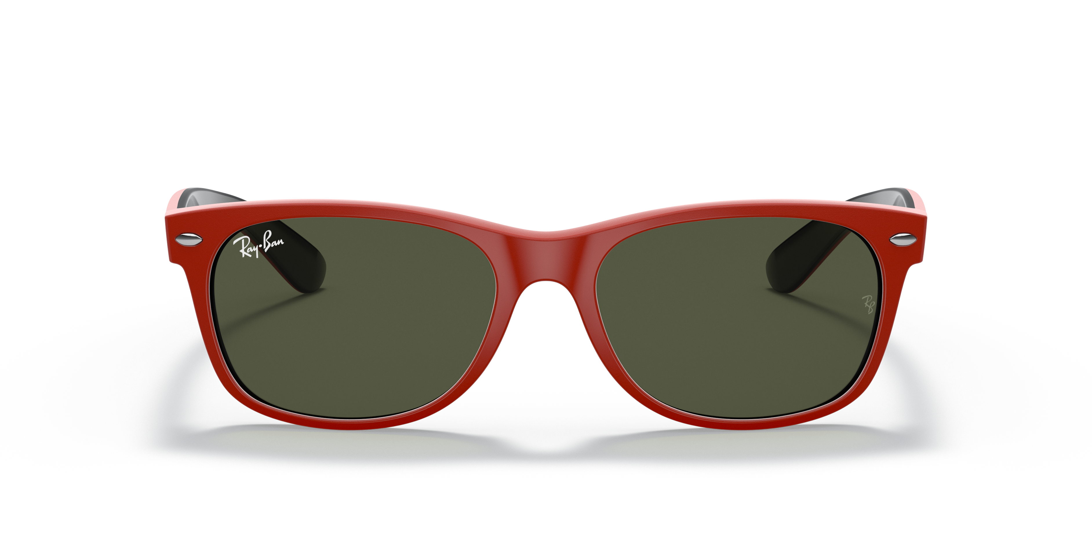 New Wayfarer Color Mix Sunglasses in Red and Green | Ray-Ban®
