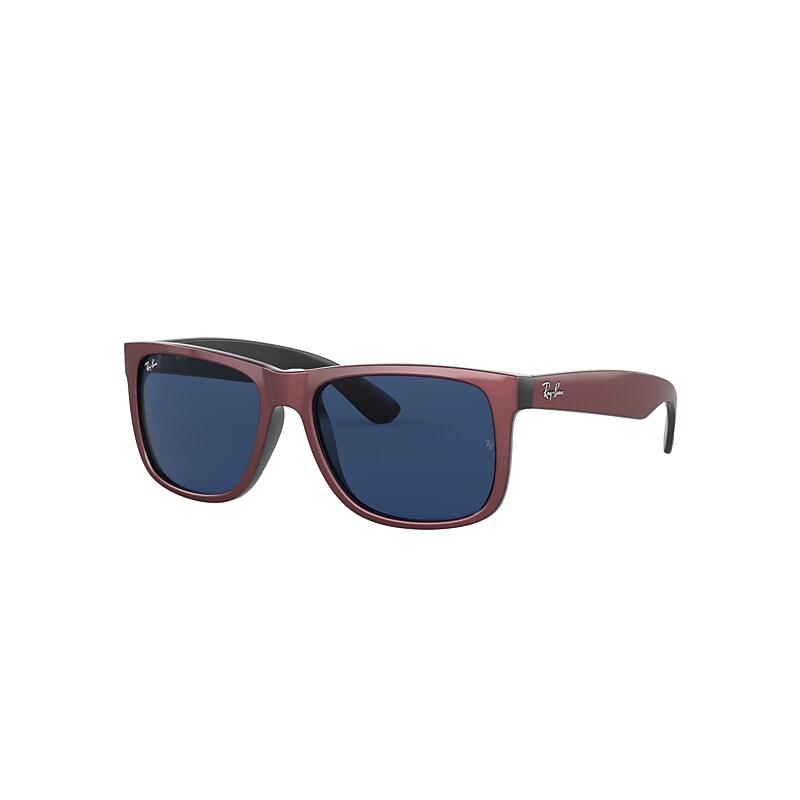 Ray-Ban Justin Color Mix Sunglasses Bordeaux Frame Blue Lenses 54-16 product image