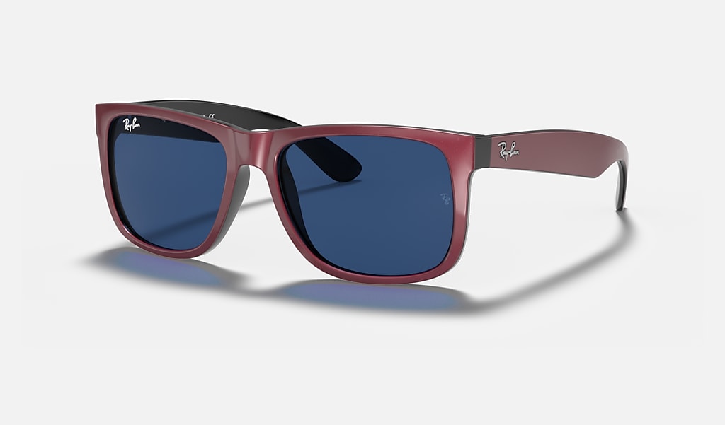 chrysant Misschien gezagvoerder Justin Color Mix Sunglasses in Bordeaux and Dark Blue | Ray-Ban®