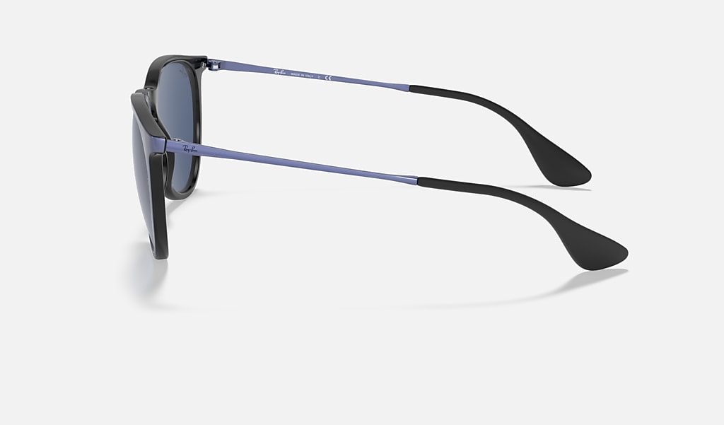 Erika Color Mix Sunglasses in Gunmetal and Dark Blue | Ray-Ban®