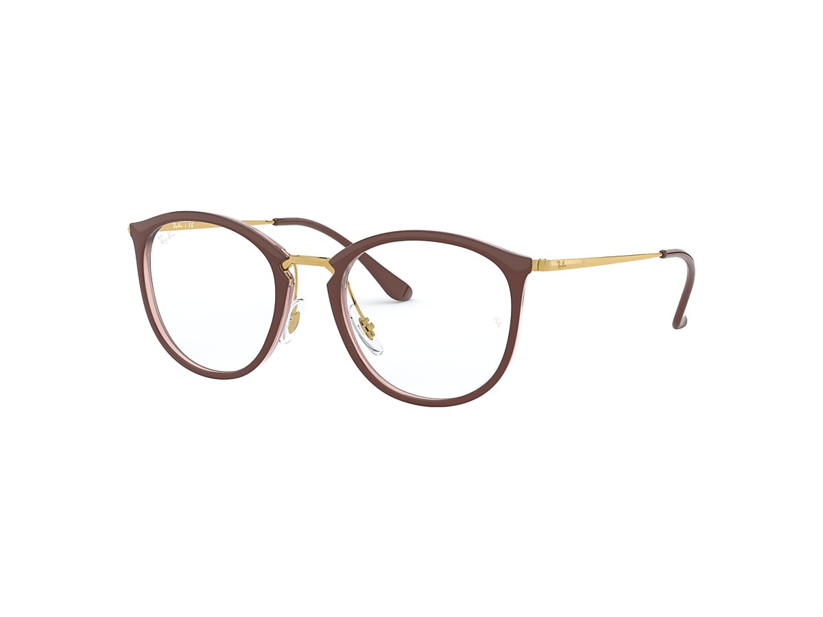 RB7140 OPTICS Eyeglasses with Brown Frame - RB7140 | Ray-Ban 