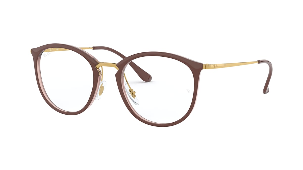 RB7140 OPTICS Eyeglasses with Brown Frame - RB7140 | Ray-Ban 