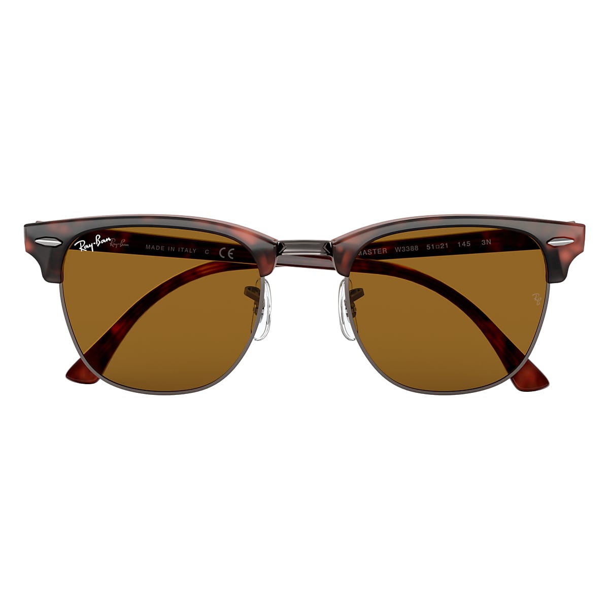 Clubmaster Classic Sunglasses in Havana and Brown | Ray-Ban®