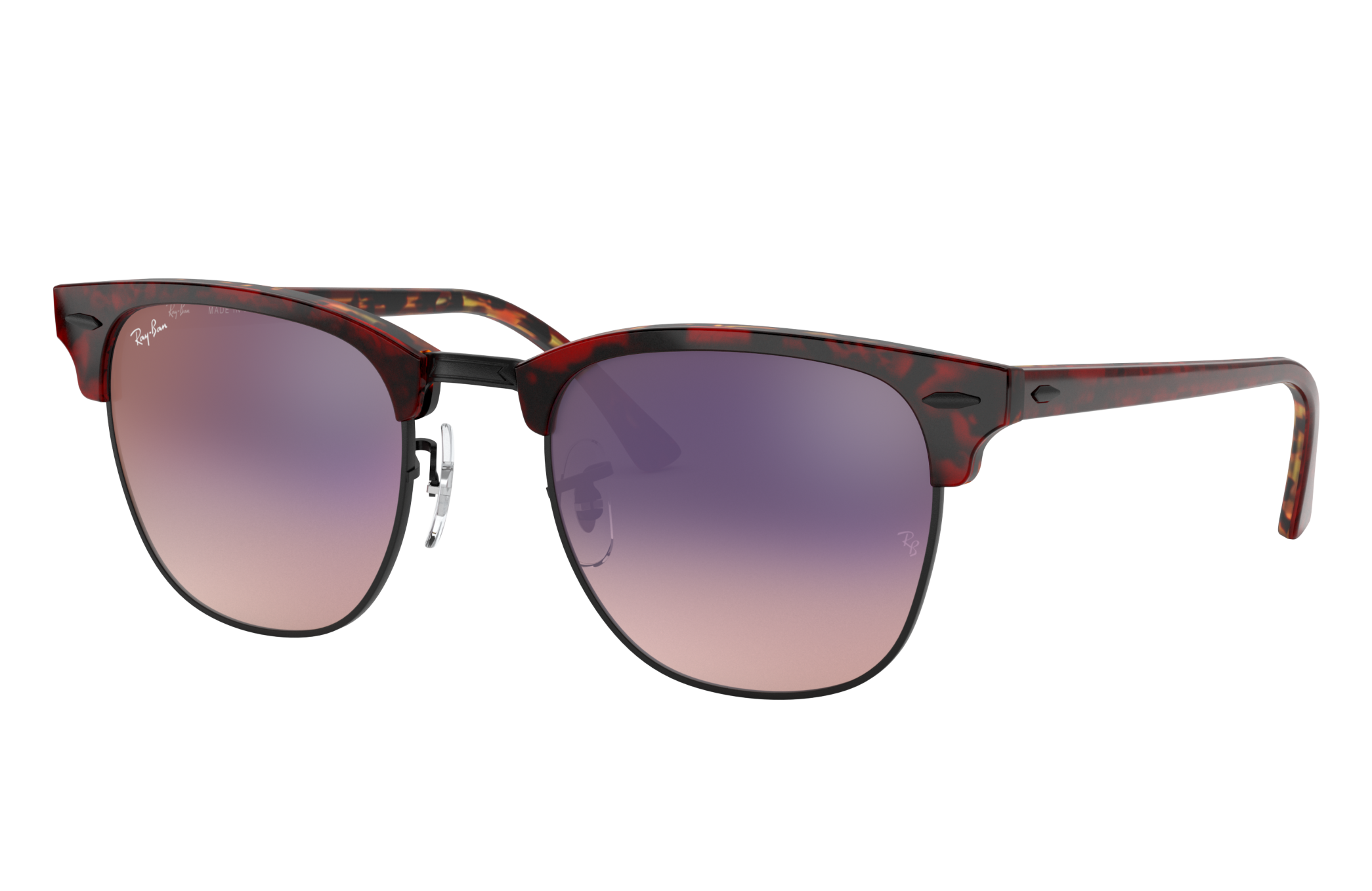 red ray ban clubmaster