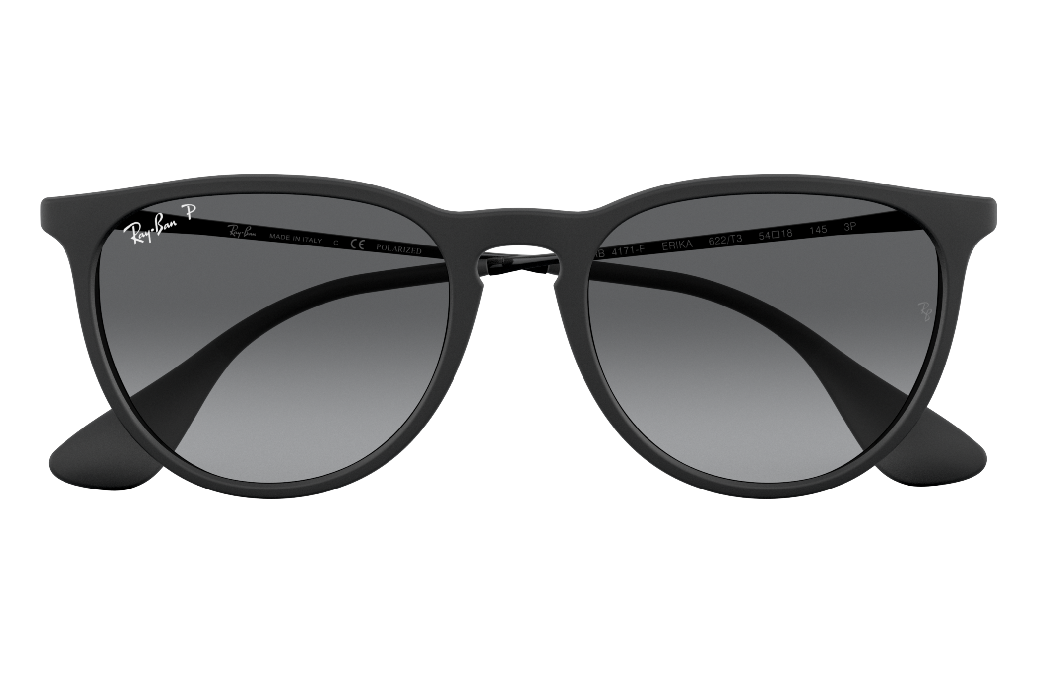 erika polarized grey gradient sunglasses