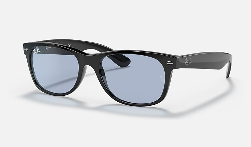 NEW WAYFARER WASHED LENSES Sunglasses in Black and Blue/Grey