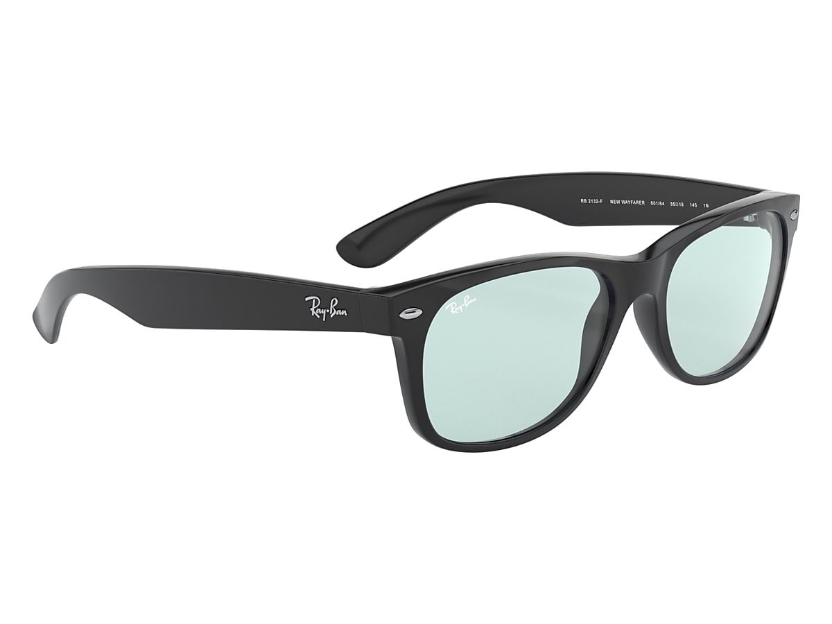 NEW WAYFARER WASHED LENSES Sunglasses in Black and Blue 