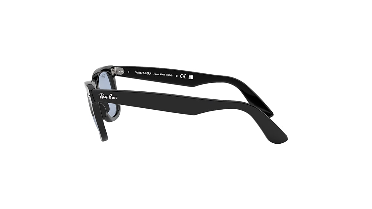 ORIGINAL WAYFARER WASHED LENSES Sunglasses in Black and Blue/Grey 