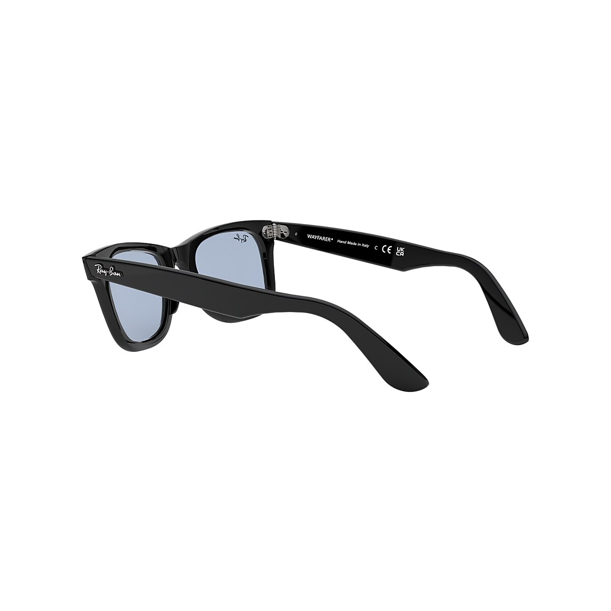 ORIGINAL WAYFARER WASHED LENSES Sunglasses in Black and Blue/Grey