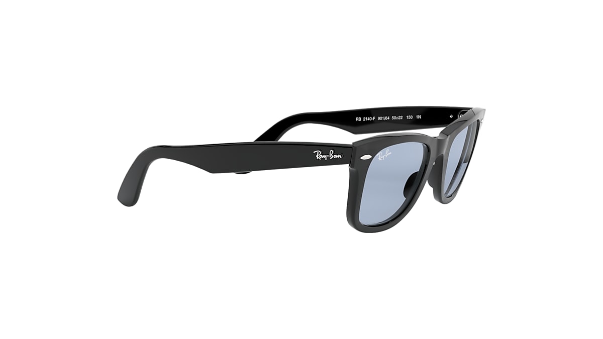 ORIGINAL WAYFARER WASHED LENSES Sunglasses in Black and Blue/Grey 