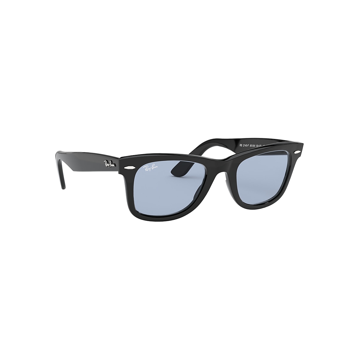 ORIGINAL WAYFARER WASHED LENSES Sunglasses in Black and Blue/Grey 