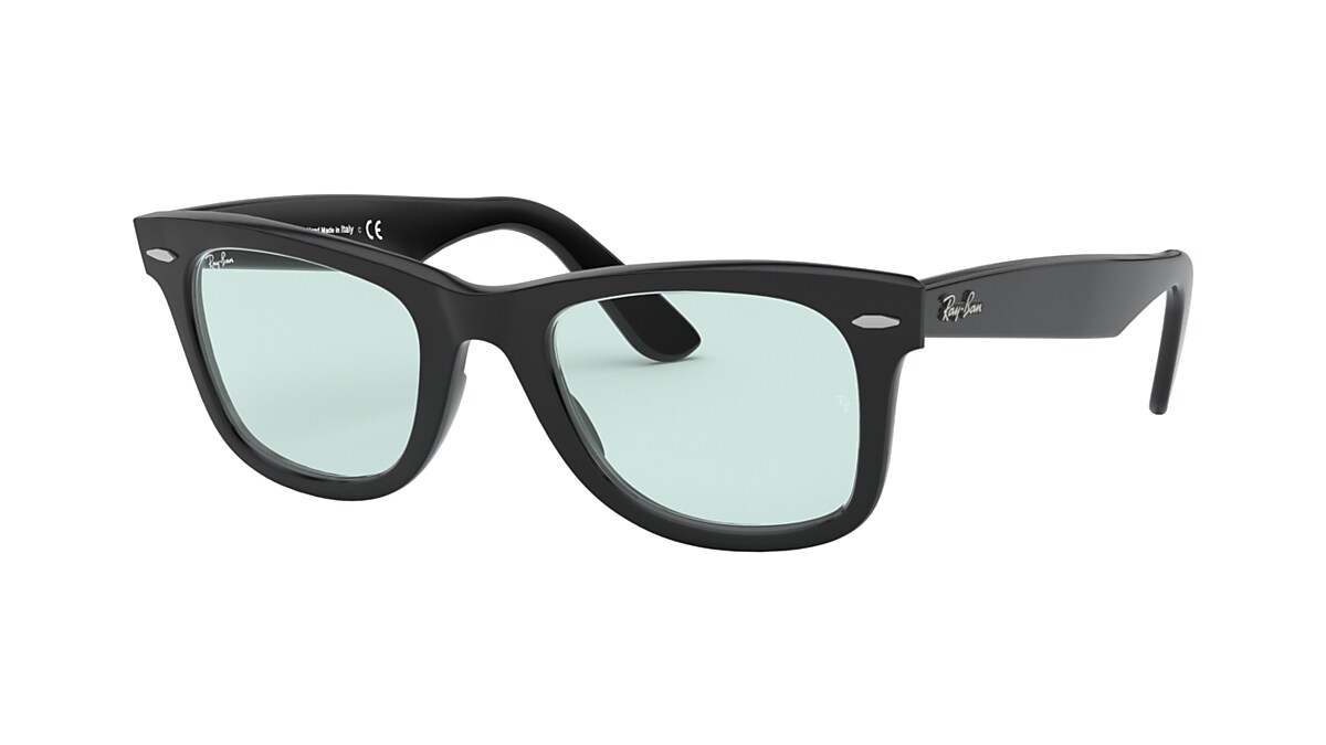 ORIGINAL WAYFARER WASHED LENSES Sunglasses in Black and Blue/Grey