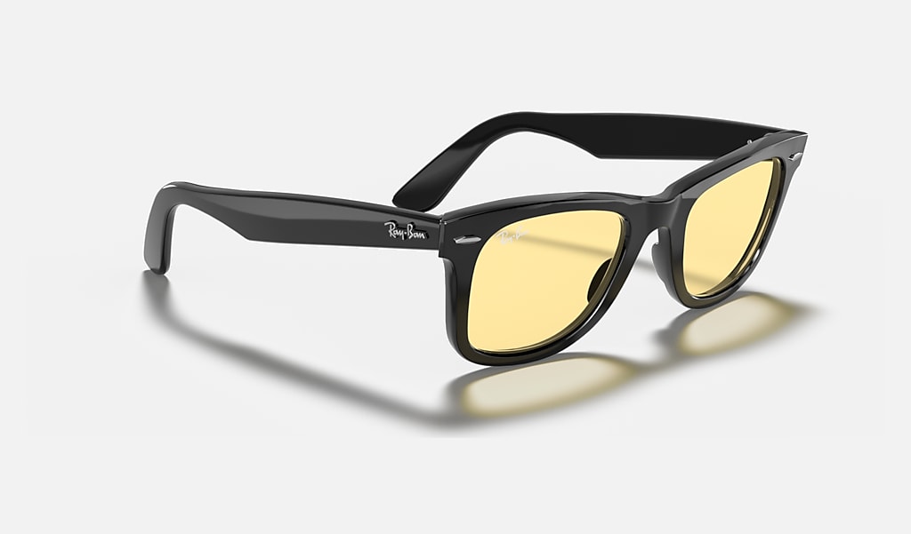 Original Wayfarer Washed Lenses Sunglasses in Black and Yellow | Ray-Ban®