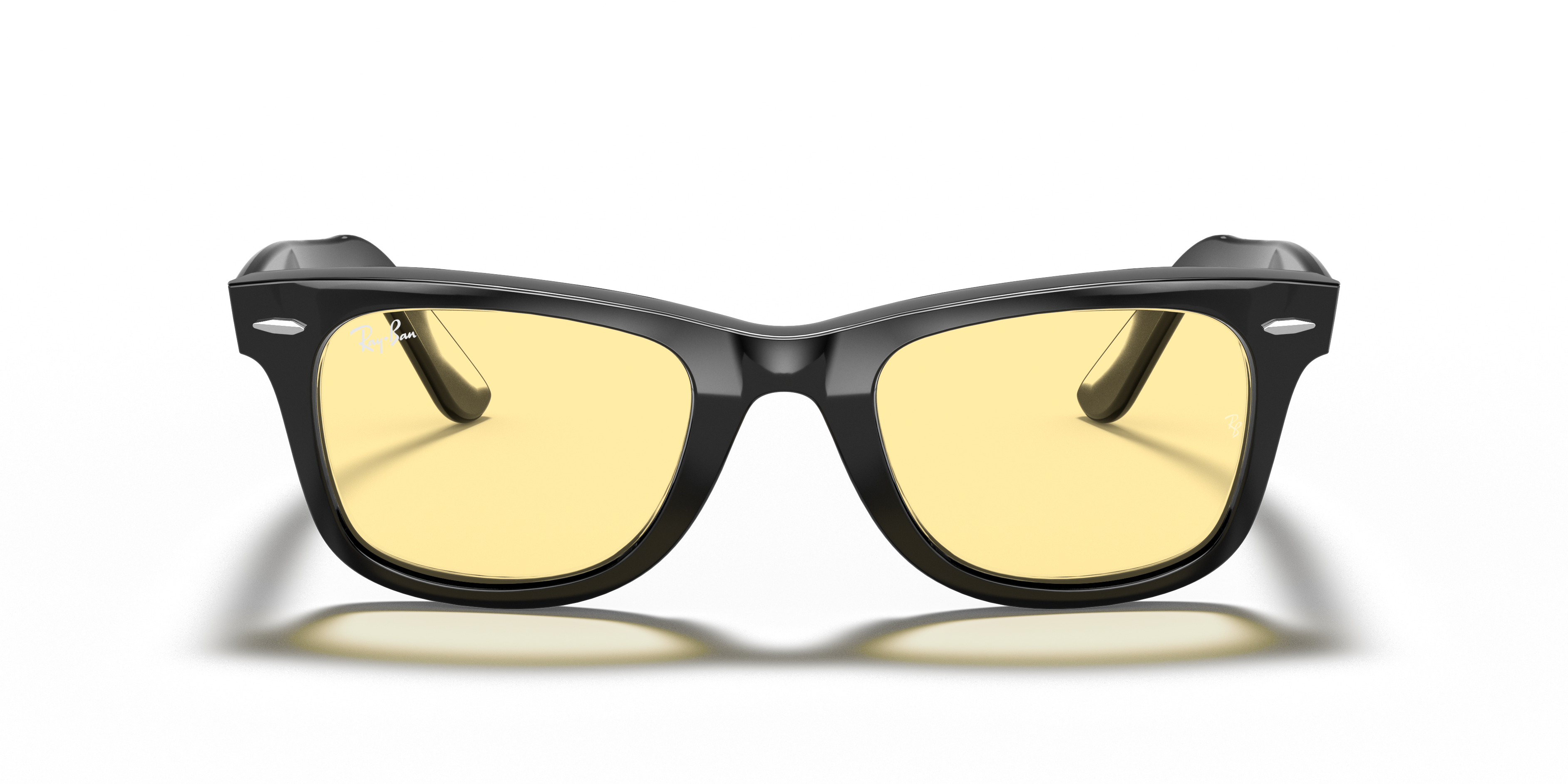 Original Wayfarer Washed Lenses Sunglasses in Black and Yellow 