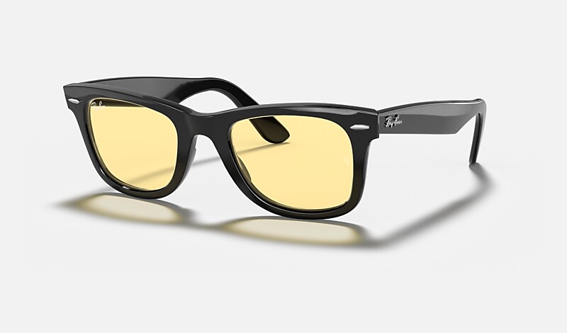 ORIGINAL WAYFARER WASHED LENSES Sunglasses in Black and Yellow