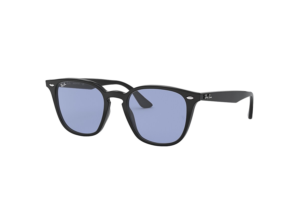 RB4258 WASHED LENSES Sunglasses in Black and Blue - Ray-Ban