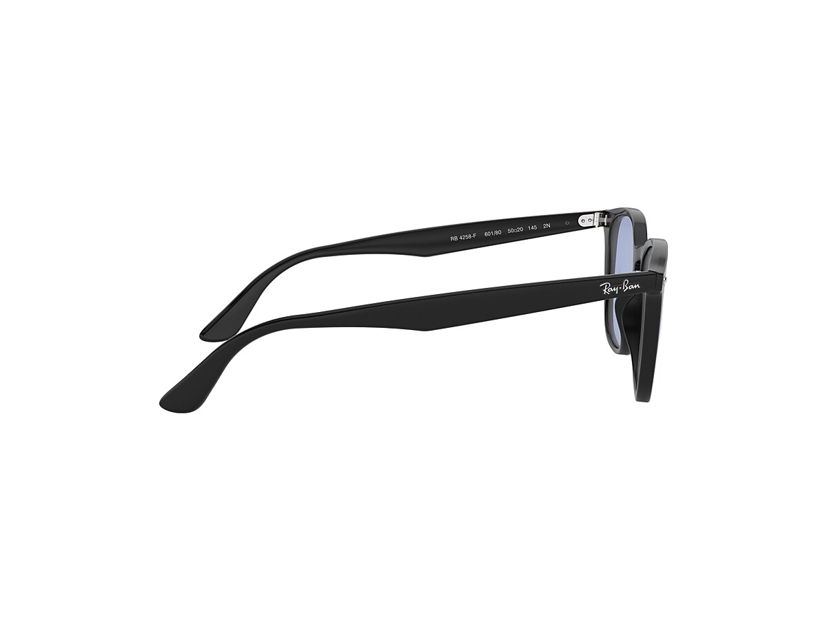 RB4258 WASHED LENSES Sunglasses in Black and Blue - RB4258F | Ray 