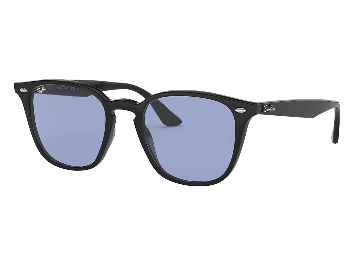 RB4258 WASHED LENSES Sunglasses in Black and Blue - RB4258F