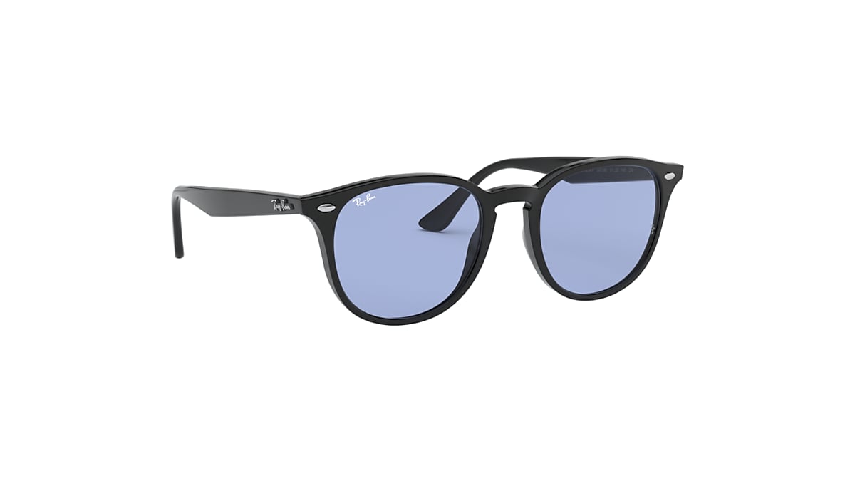 Ray-Ban Sunglasses Rb4259 Washed Lenses Black Frame Blue Lenses