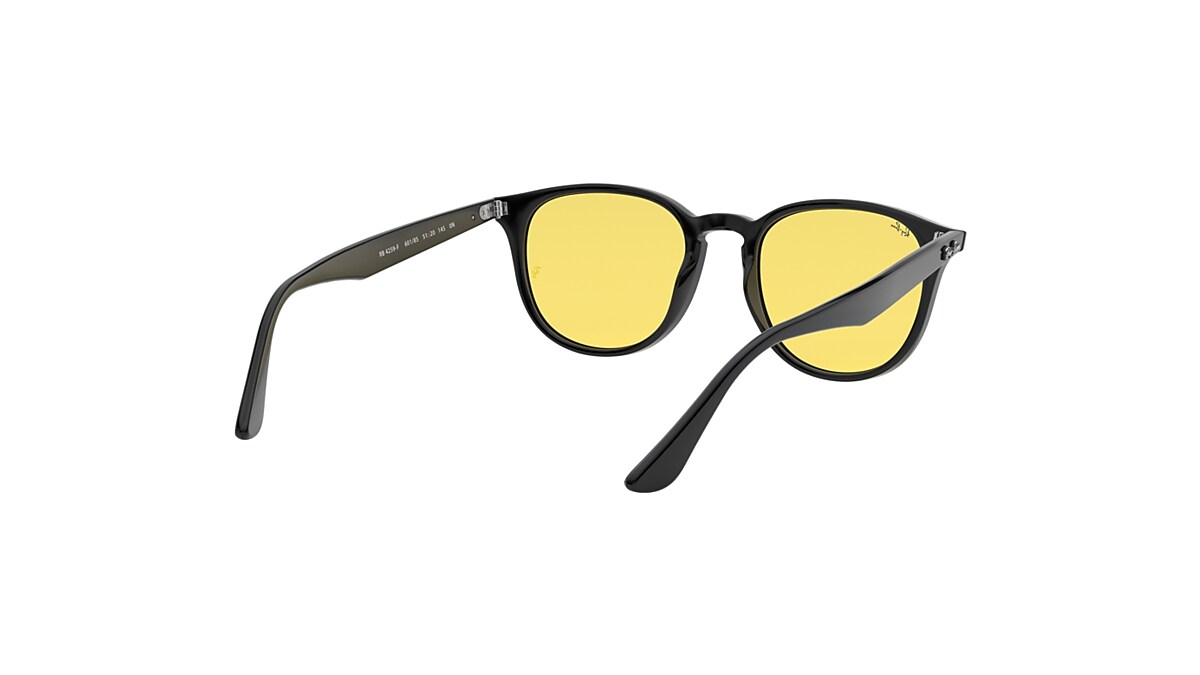 RB4259 Sunglasses in Black and Yellow Classic - RB4259F