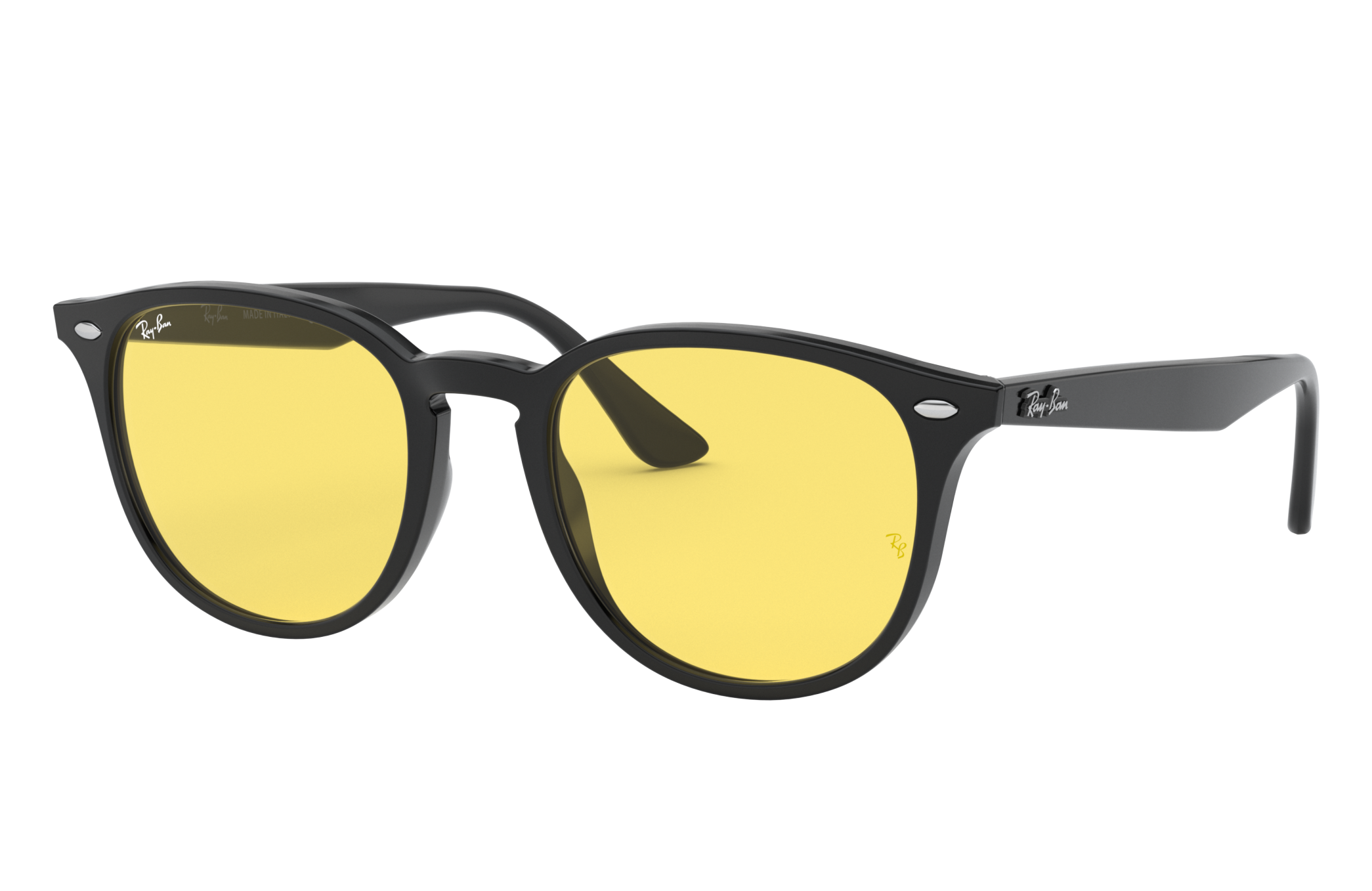 Rb4259 Washed Lenses Sunglasses in Black and Yellow | Ray-Ban®