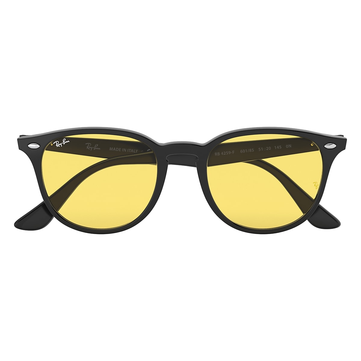 RB4259 WASHED LENSES Sunglasses in Black and Yellow - RB4259F