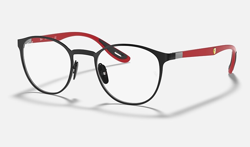 RB6355M SCUDERIA FERRARI COLLECTION Eyeglasses with Black Frame