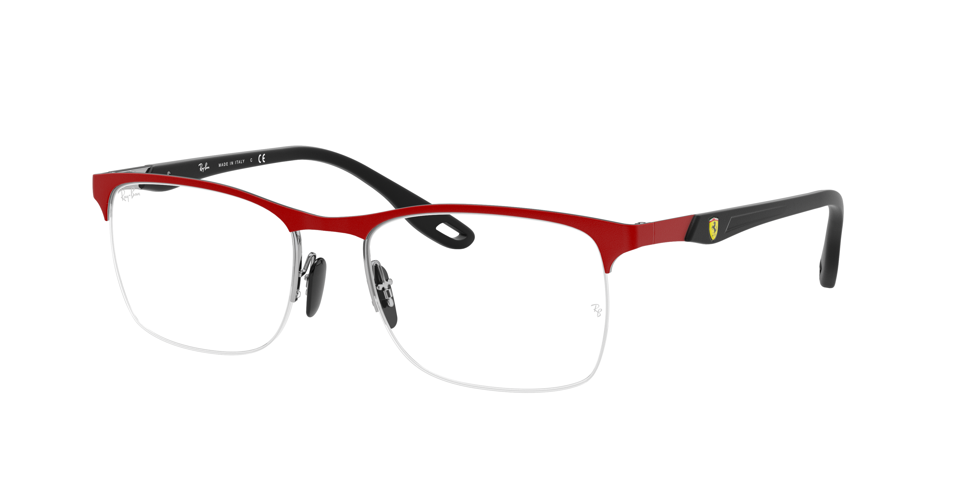 Rb8416m Scuderia Ferrari Collection Eyeglasses with Red Frame | Ray-Ban®