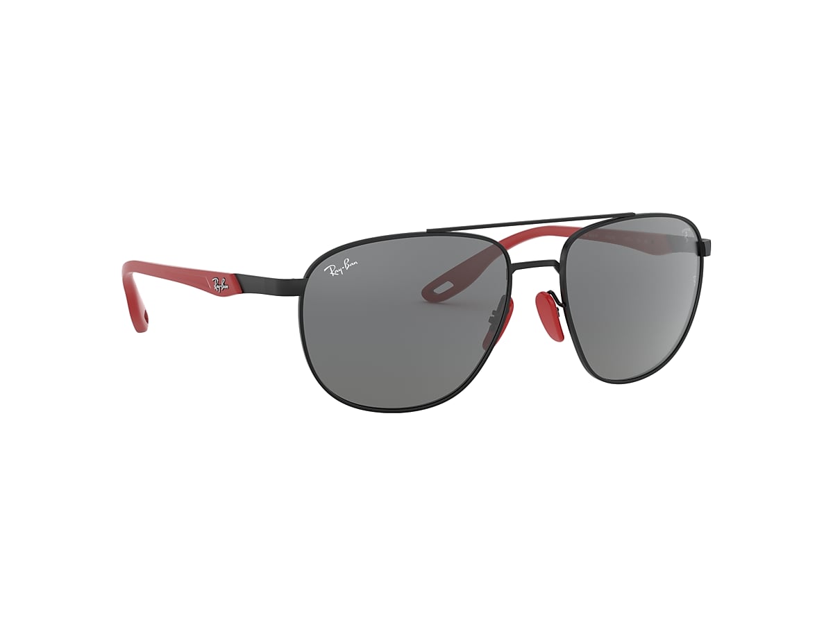 RB3659M SCUDERIA FERRARI COLLECTION Sunglasses in Black and Grey