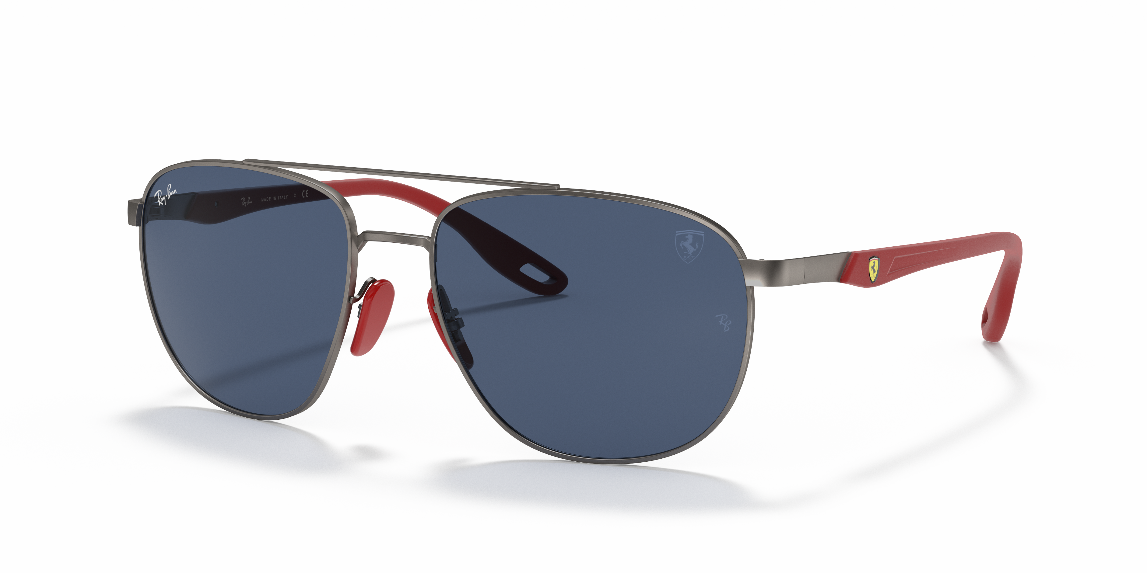 ray ban ferrari blue red