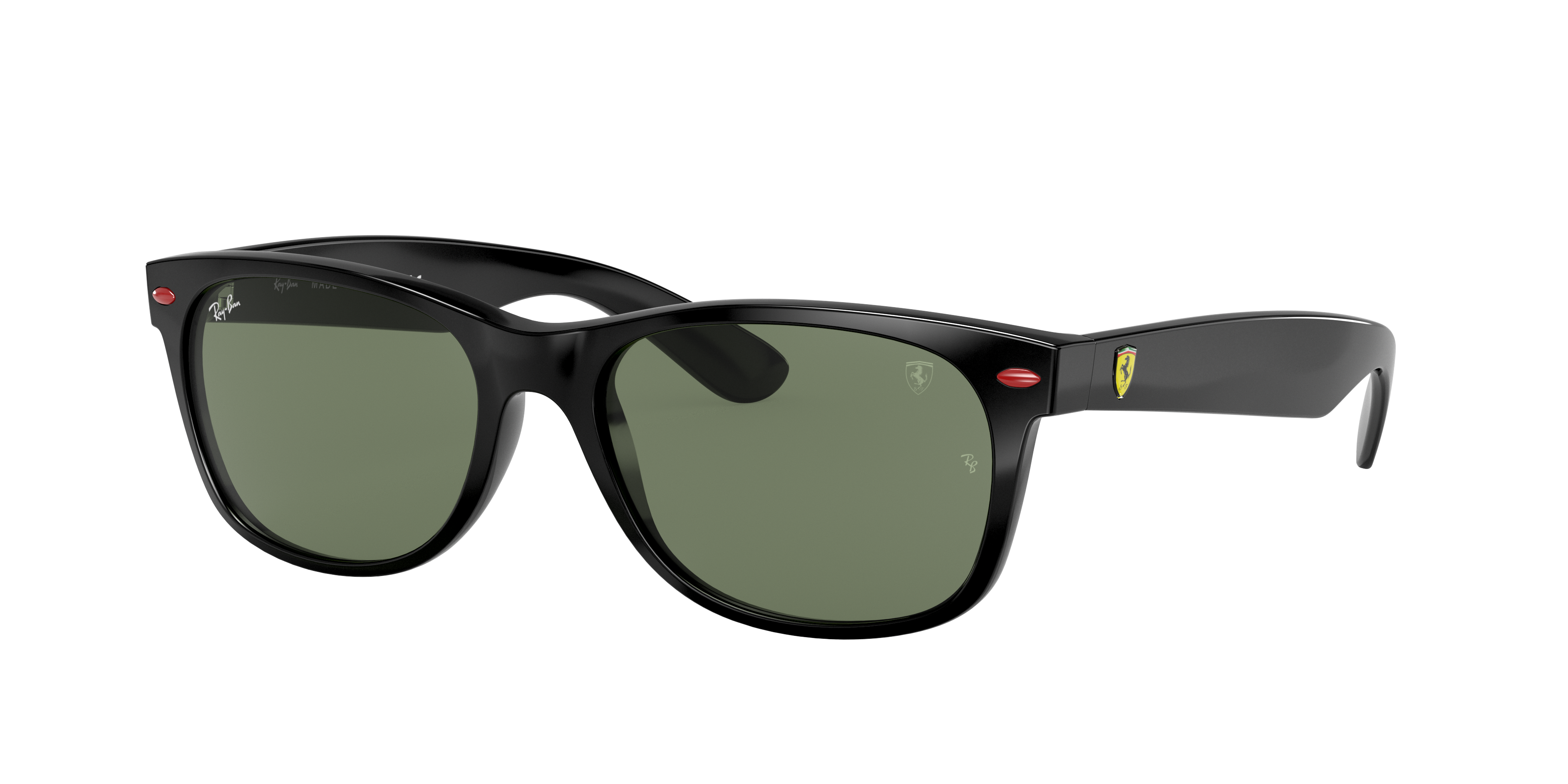 Rb2132m Scuderia Ferrari Collection Sunglasses in Black and Green | Ray-Ban®
