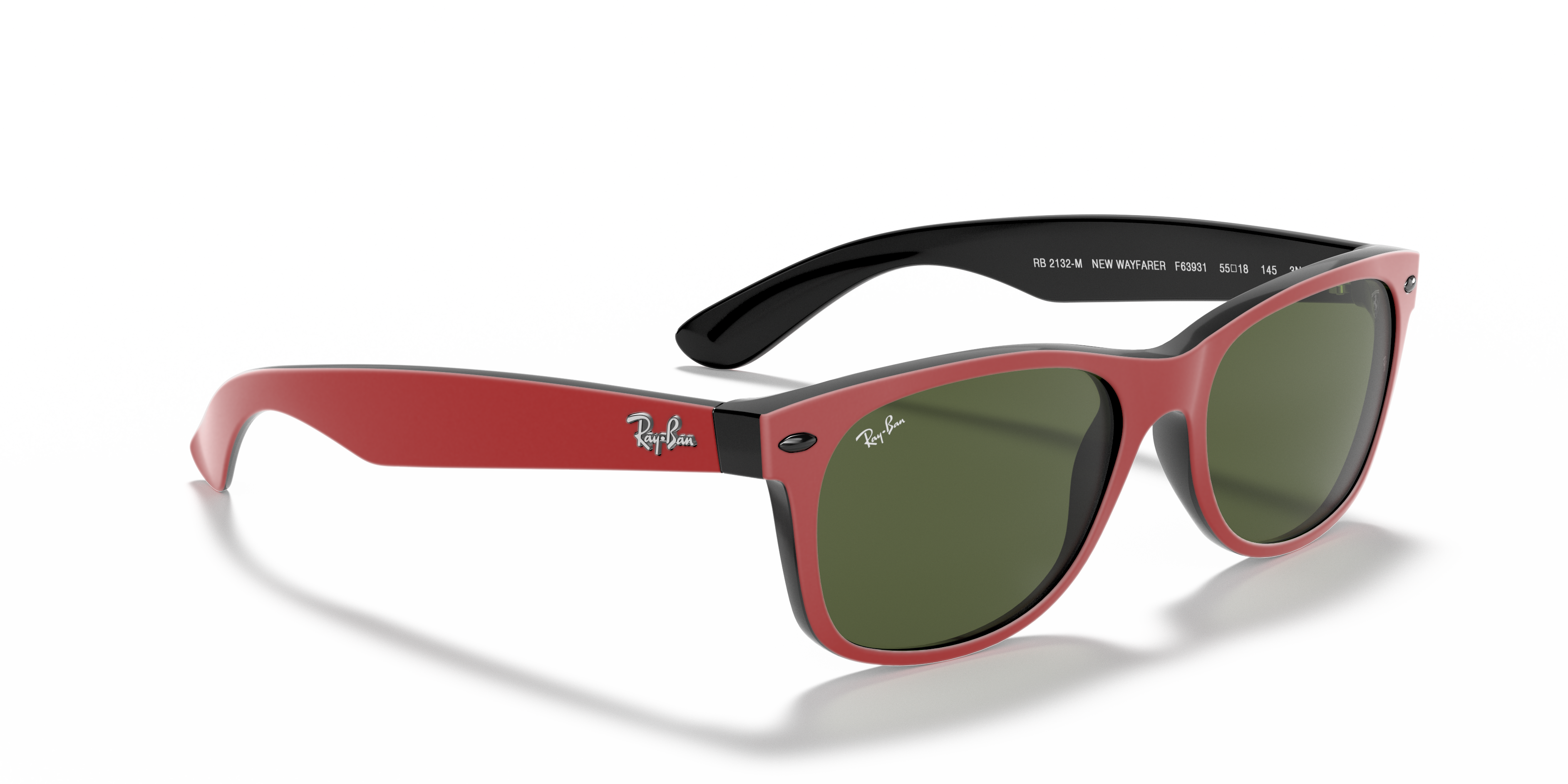 ray ban wayfarer red and black