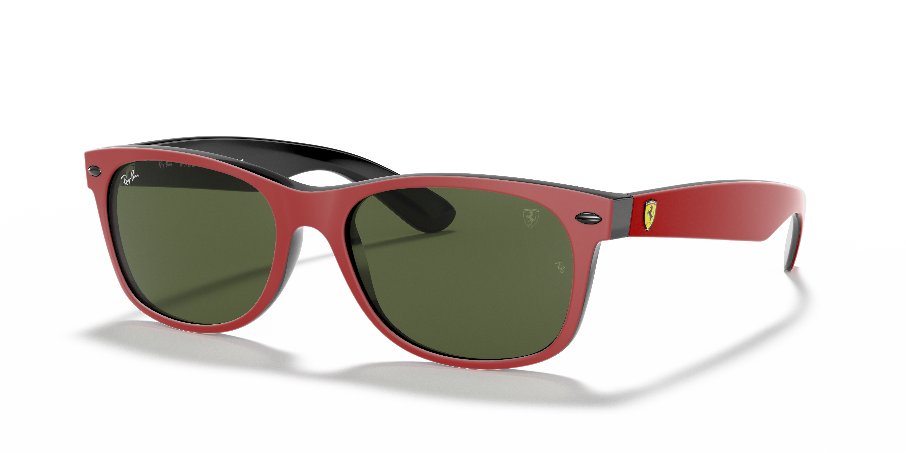 ray ban ferrari sunglasses red