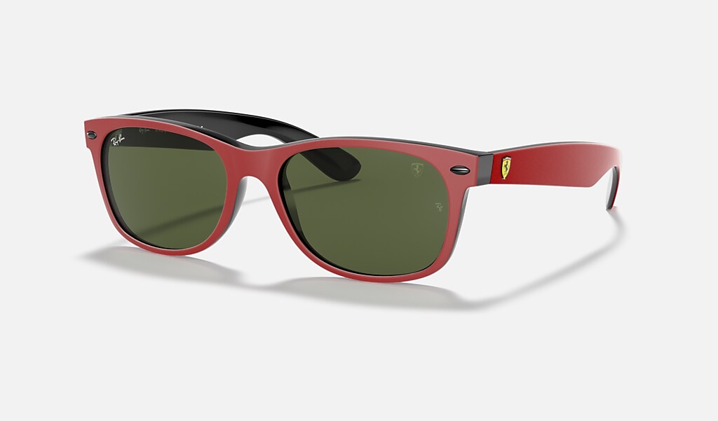 dood gaan whisky Birma Rb2132m Scuderia Ferrari Collection Sunglasses in Red and Green | Ray-Ban®