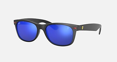 Ray-Ban フェラーリ ブラック G-15 RB2132M F60131 55-18 RB2132M SCUDERIA FERRARI COLLECTION Sunglasses in Black and