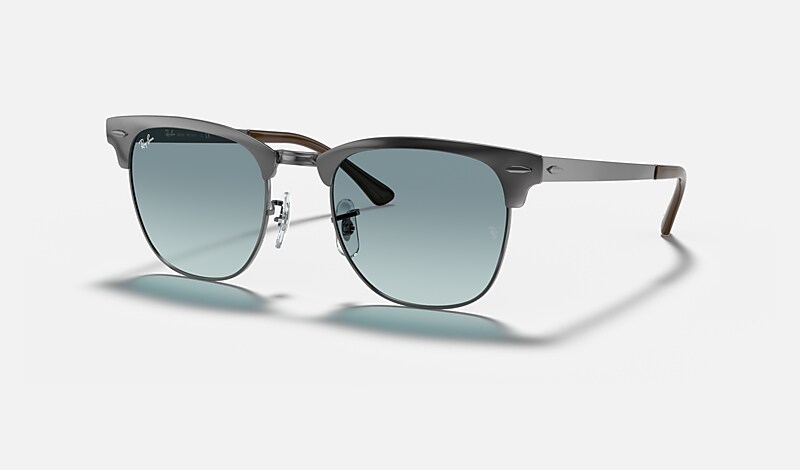 CLUBMASTER METAL @COLLECTION Sunglasses in Gunmetal and Blue