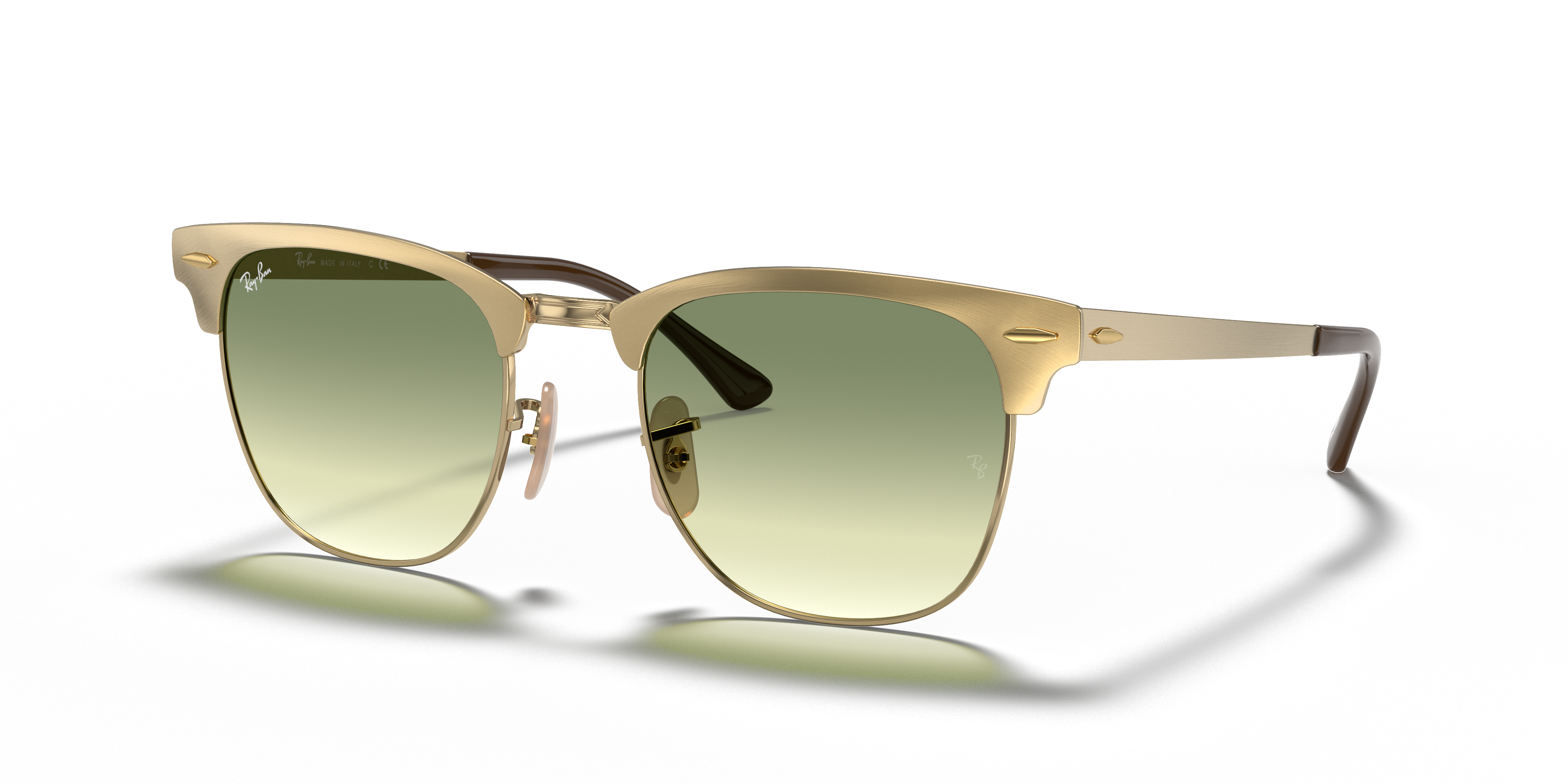 ray ban clubmaster gold