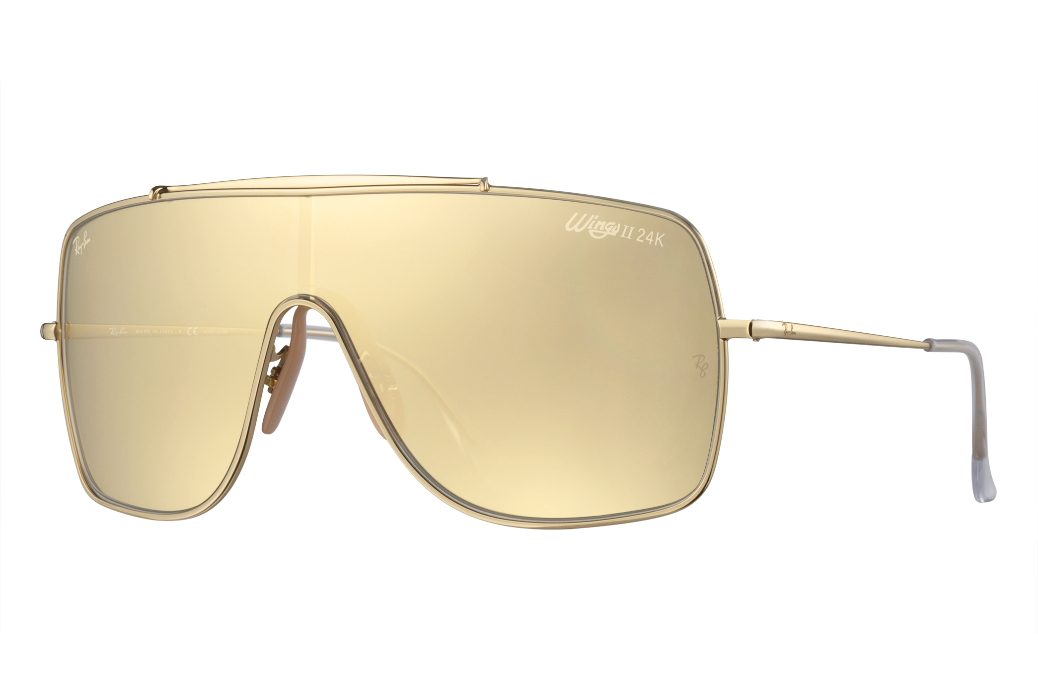 Wings Ii Hd80 Sunglasses in Gold and Gold | Ray-Ban®