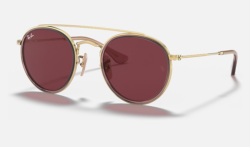 Ray ban round double cheap bridge pink