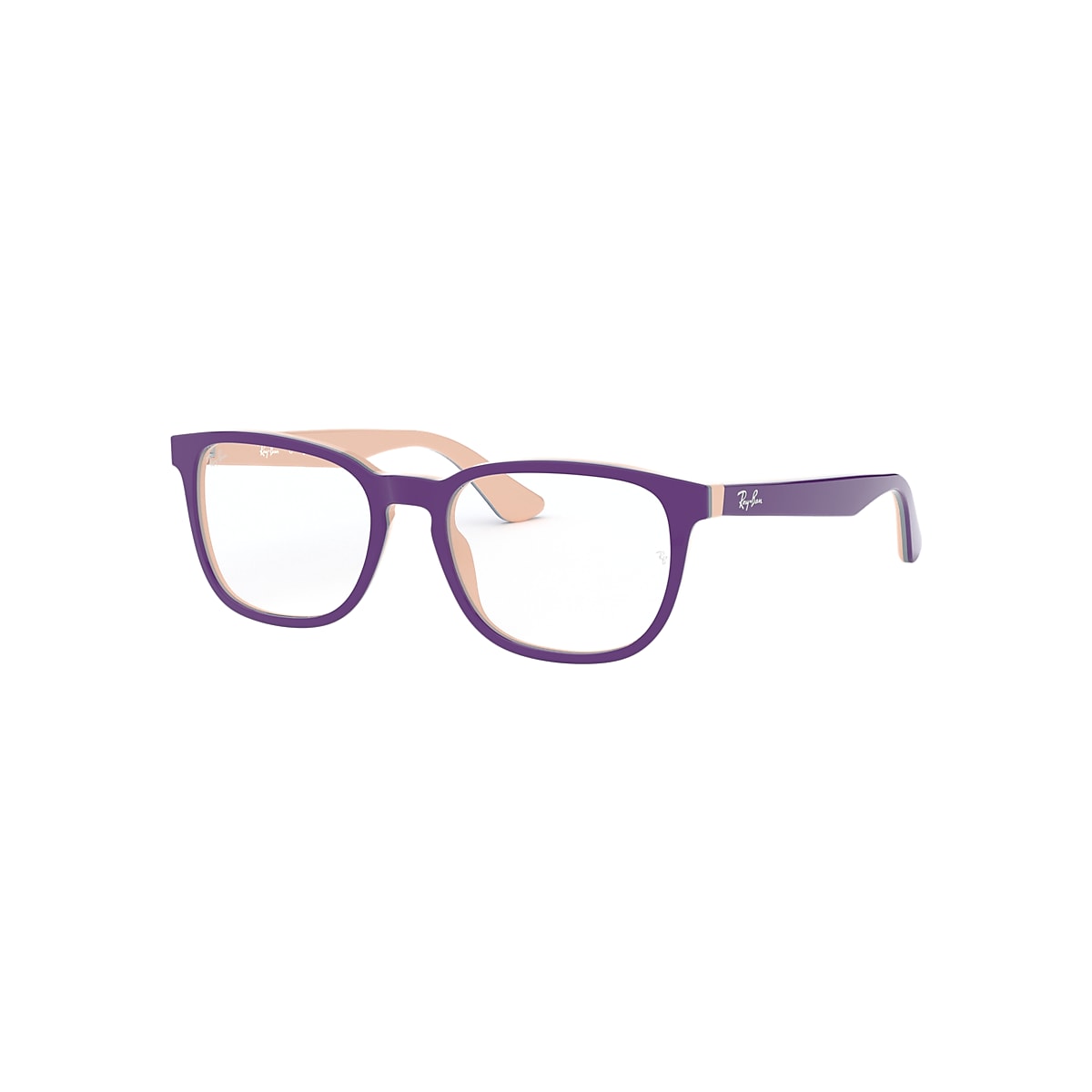 RB1592 OPTICS KIDS Eyeglasses with Violet On Pink & Blue Frame