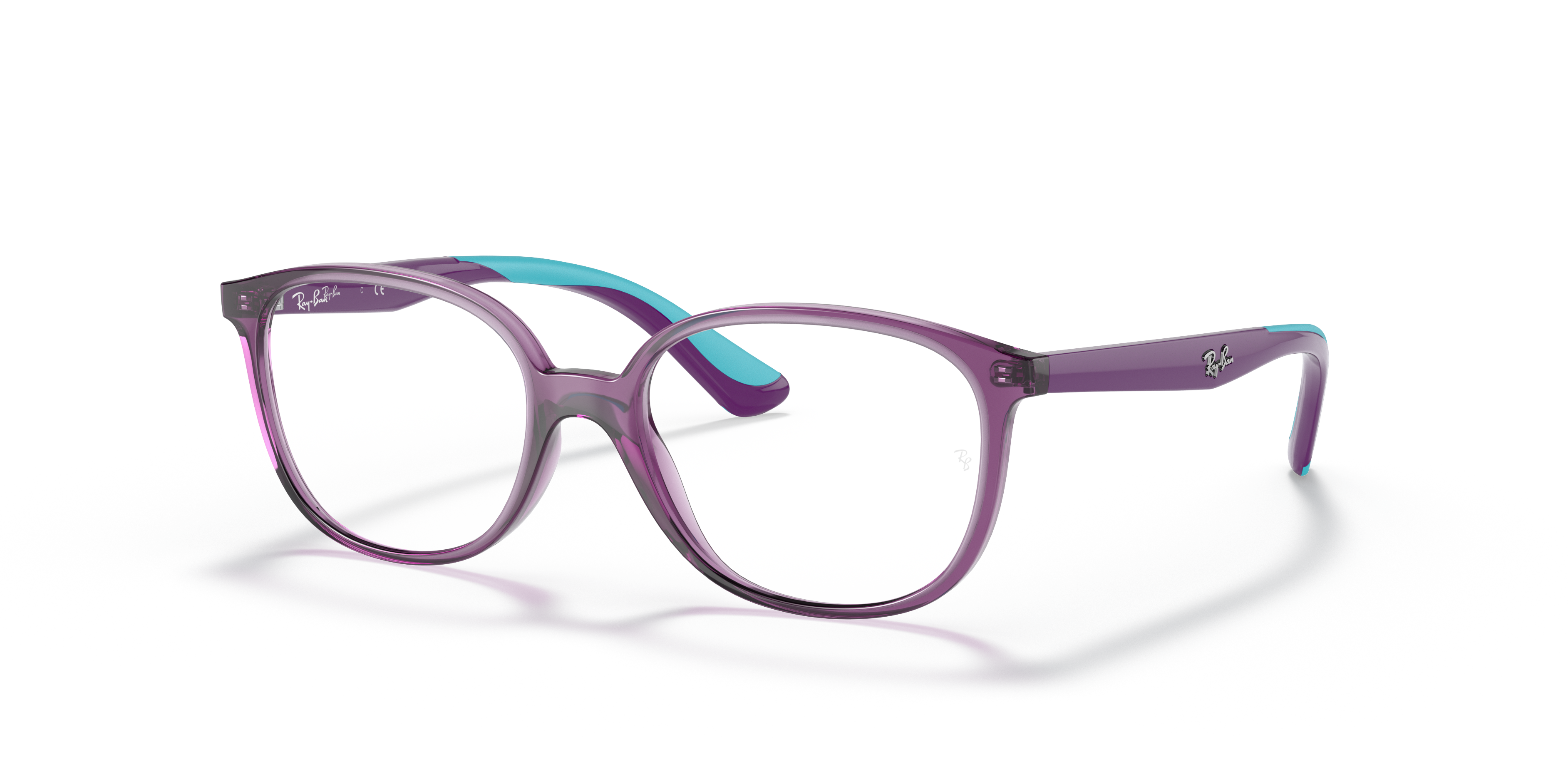 Occhiali da Vista Rb1598 Optics Kids con montatura Viola Trasparente |  Ray-Ban®