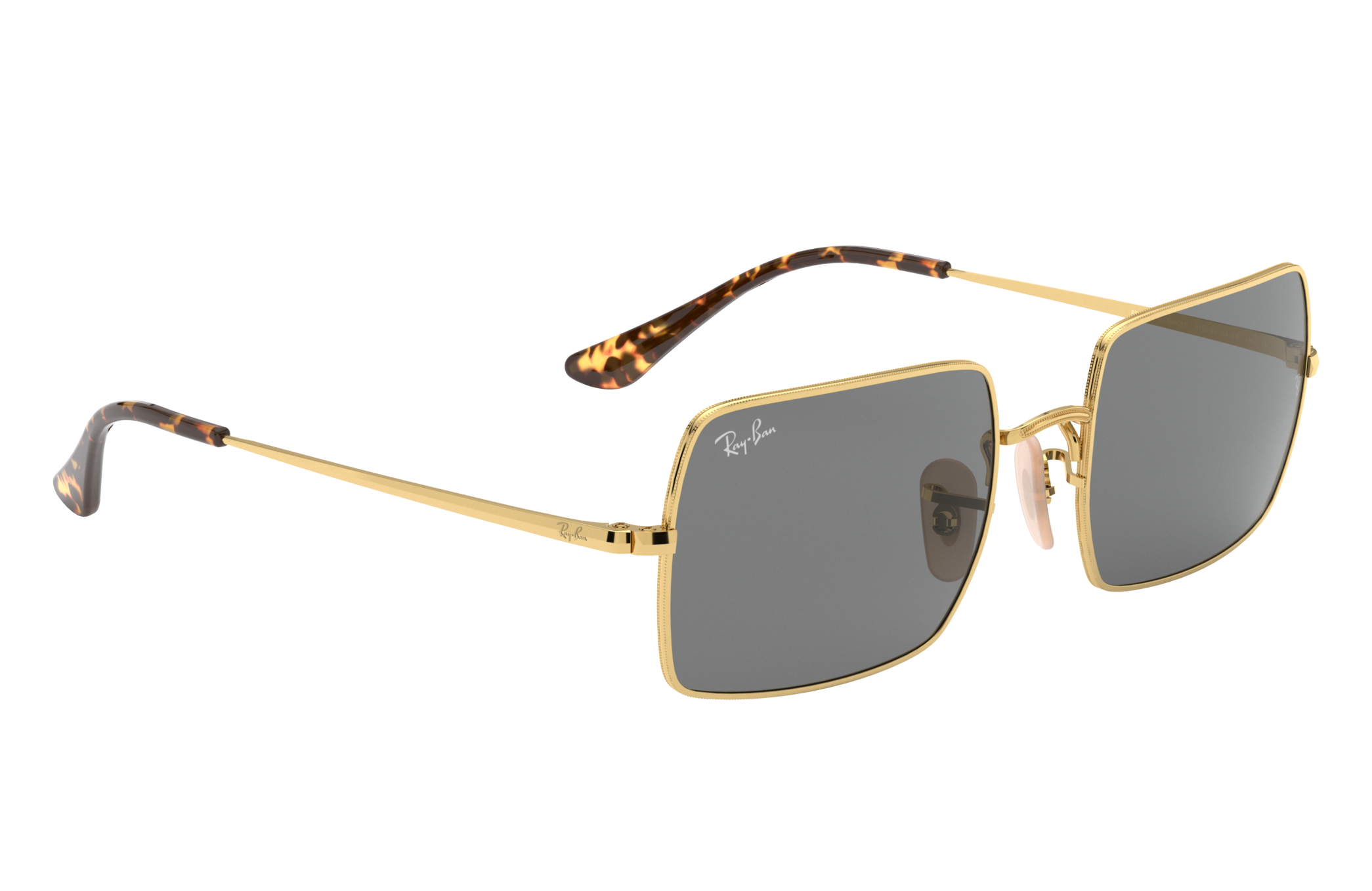 ray ban rectangle aviator sunglasses