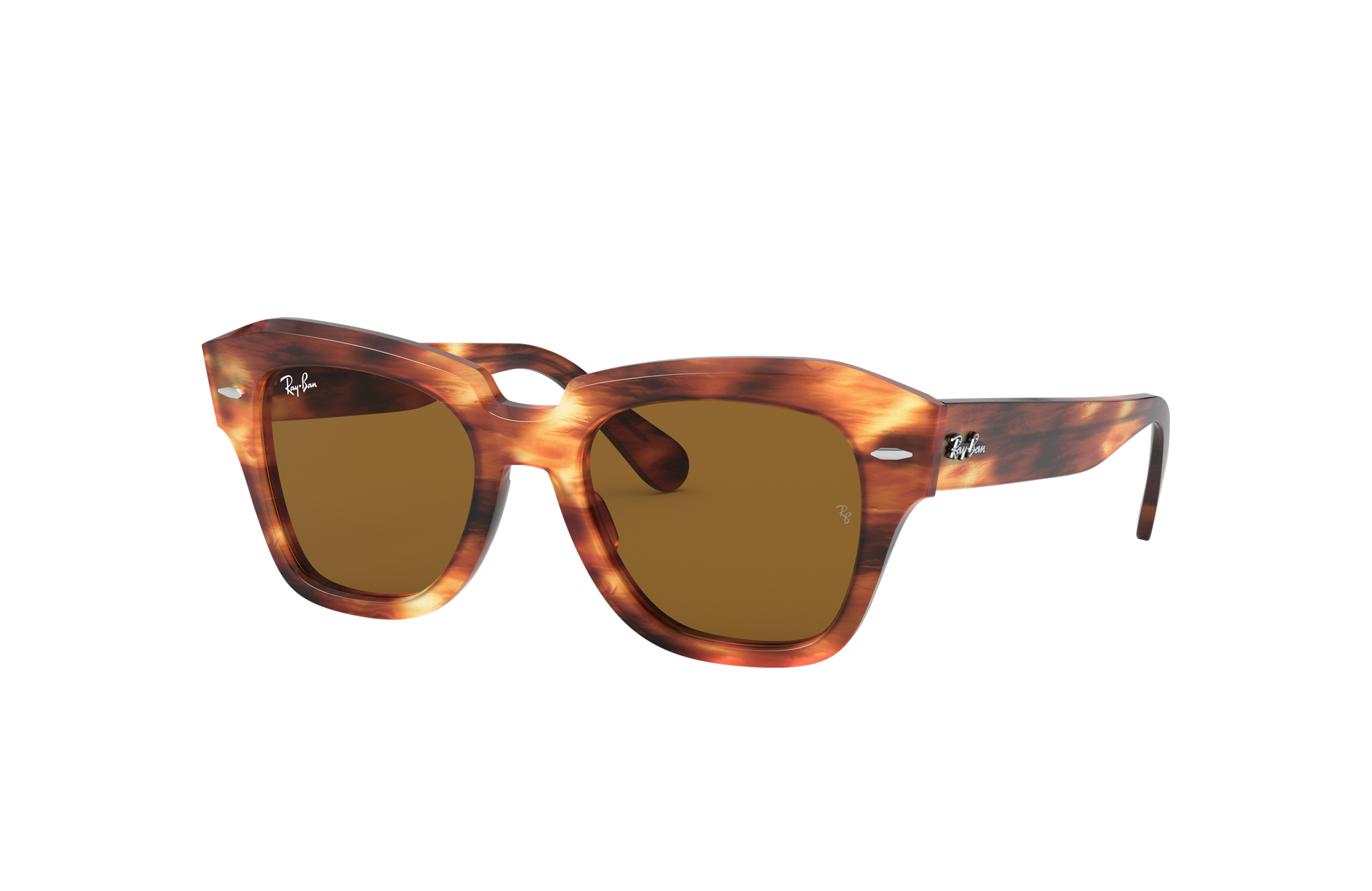 ray ban state street tortoise