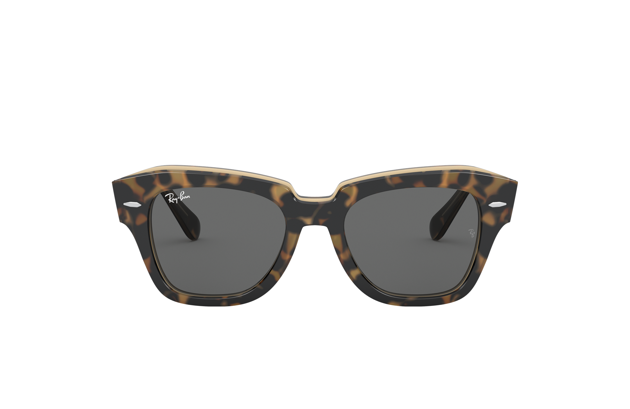 ray ban state street marroni