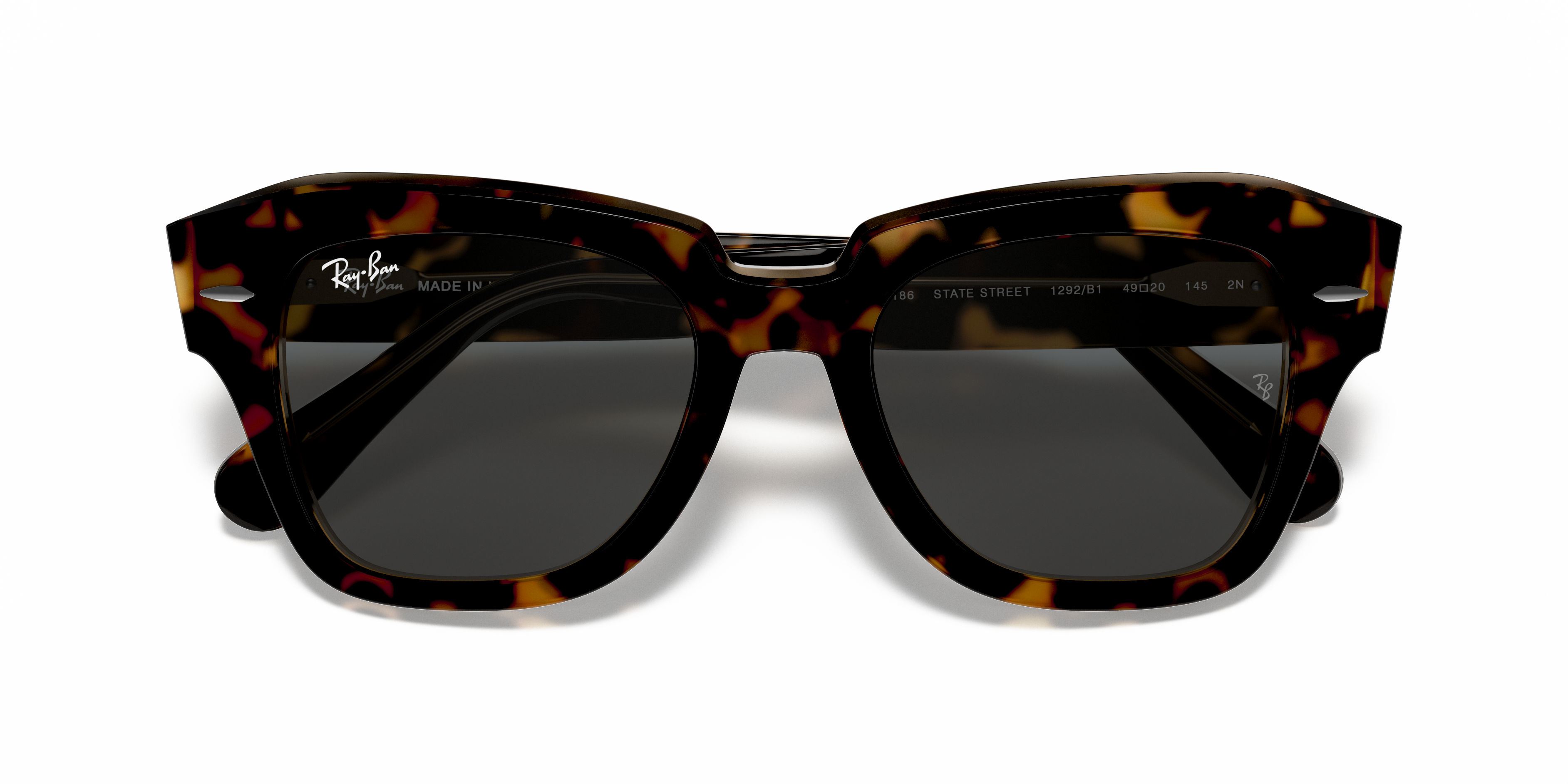 ray ban state street tortoise