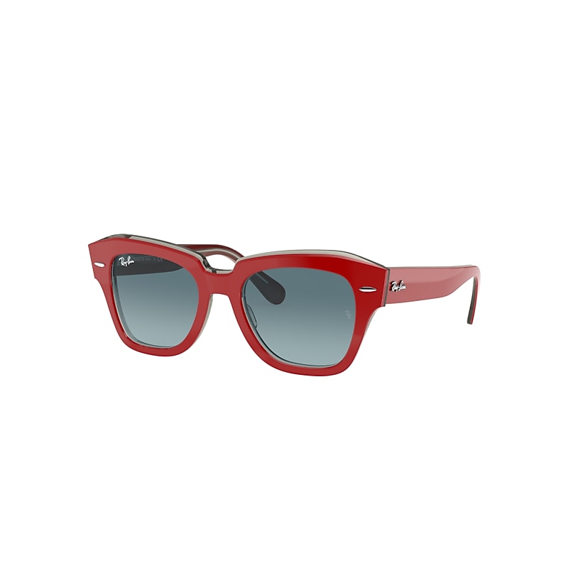 Ray-Ban Wayfarer Sunglasses - Red, Red, Women|