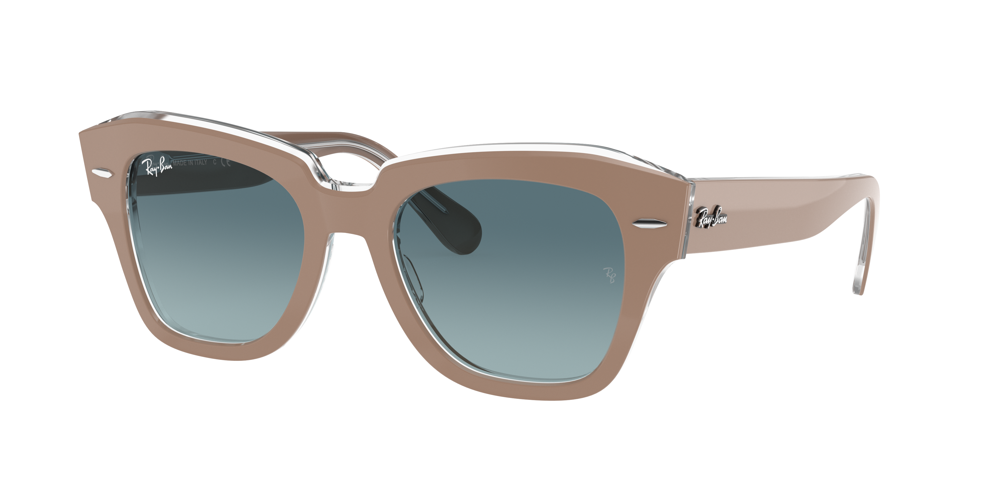 ray ban beige sunglasses